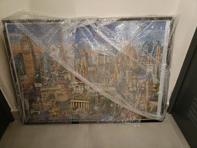 Marco negro 100x72 cm