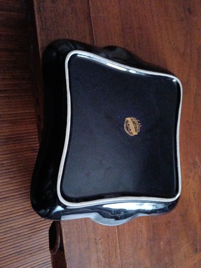 Bandeja Limoges floral 22x25 cm