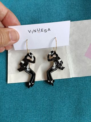 Pendientes" Vinuesa".Sin usar 