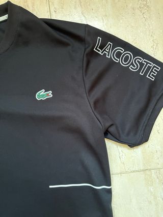 Camiseta Lacoste Negra Talla S