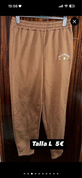 Pantalón marrón talla L