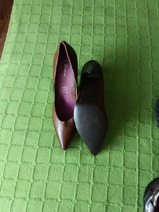 Lote de 3 zapatos de tacón