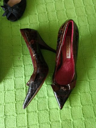 Lote de 3 zapatos de tacón