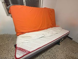 Estructura Sofá Cama Metálica Negra
