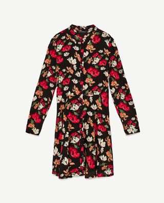 Vestido Zara Estampado Floral