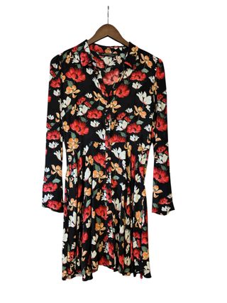 Vestido Zara Estampado Floral