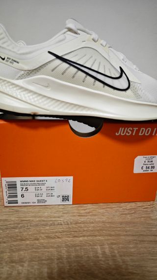 Sneakers Nike Quest 5 Donna Taglia 38.5 Nuove