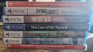 Juegos ps5 y Switch 