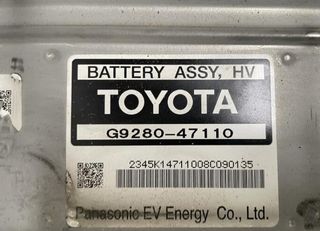 144006 g928047110 batería toyota prius (nhw20)