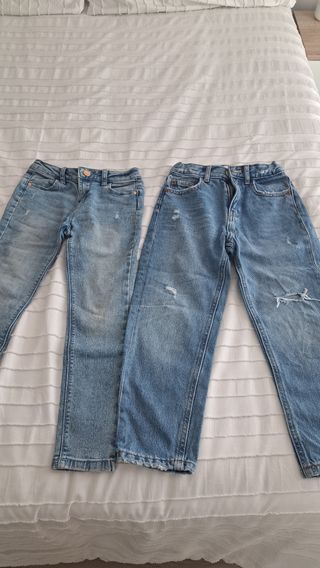 Pantalones vaqueros niña