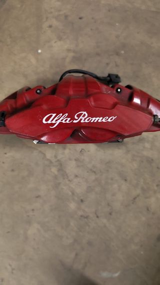 Pinzas Freno Alfa Romeo Stelvio Rojas 4 Pistones