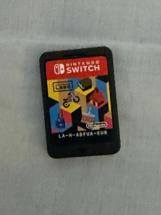 Nintendo Switch con juego