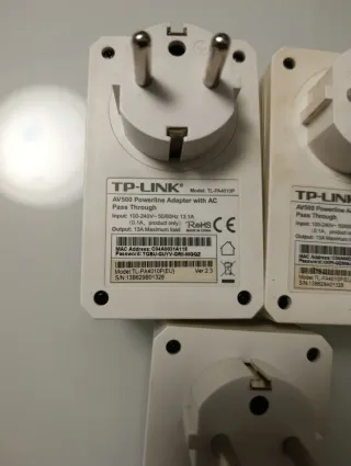 PLC TP-Link (3 unidades) lo