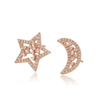 3 joyas por 17€.Pendientes chapados en oro rosa