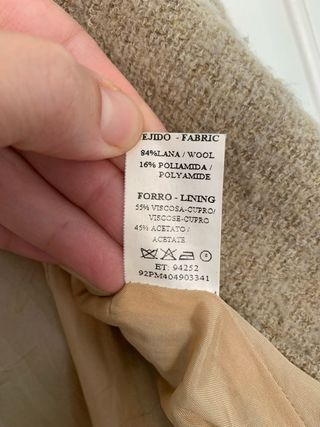 Chaqueta Americana de lana Purificación García 