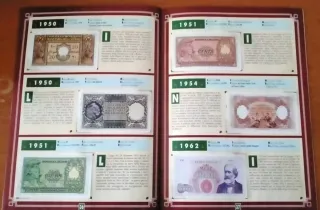 Album Banconote d'Italia 1993