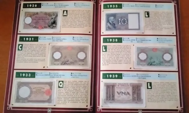 Album Banconote d'Italia 1993