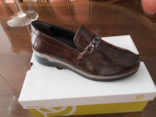 Zapatos de señora marrones