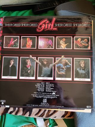 Vinilo Girl - Sheer Greed..DEF Leppard