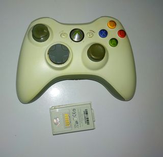 Mando Xbox 360 Original + Batería Recargable