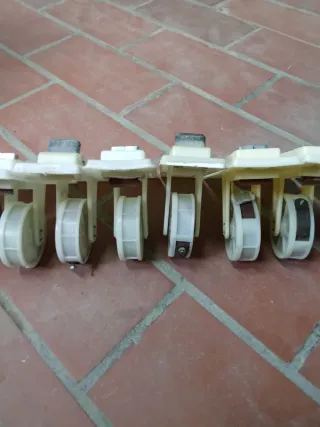 Recogedor de persiana blanco