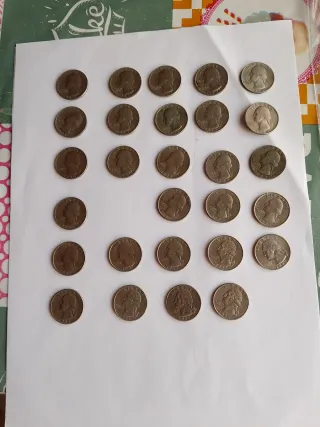 Monete da un quarto di dollaro americano