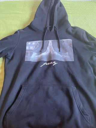 Sudadera Negra Pray