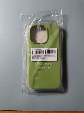 Funda iPhone 15 Pro Verde Menta