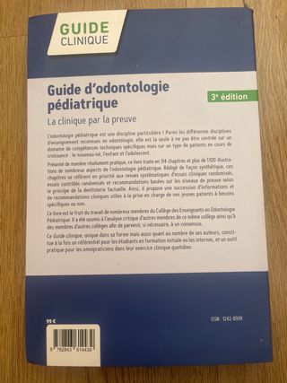 Guide d'odontologie pédiatrique, 3e édition: La...