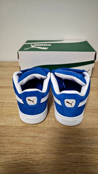 Sneakers Puma Suede XL Blu/Bianco Tg 37 nuove 