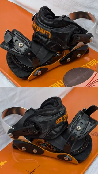 Tabla Snowboard 163 cm Regular con Fijaciones - M3