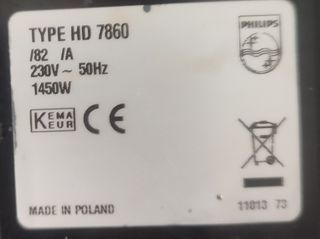 Cafetera de cápsulas Philips Senseo – Cuadrante