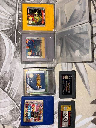 Lote 5 Juegos Nintendo Game Boy / Advance