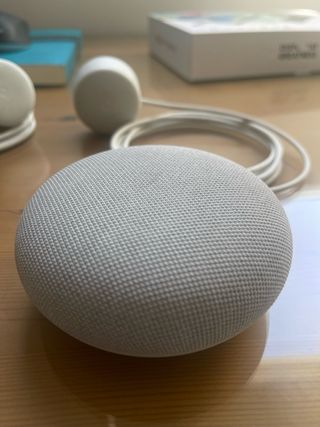 Google Mini Beige/Blanco