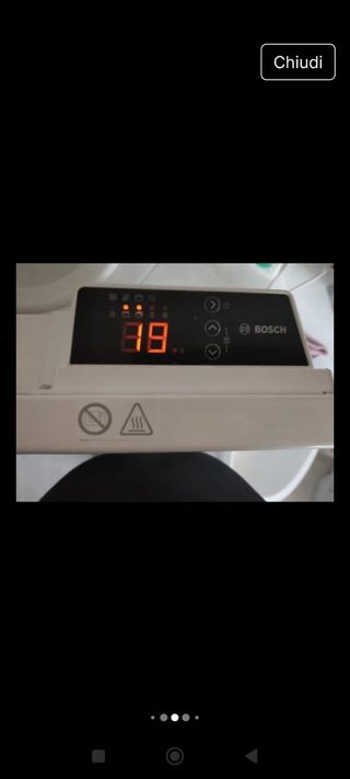 Termoconvettore Bosch aria calda