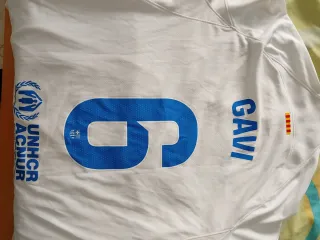 Camiseta FC Barcelona Gavi 9 UNHCR