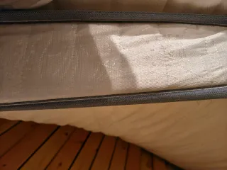 BRIMNES Diván Negro con 2 Cajones IKEA