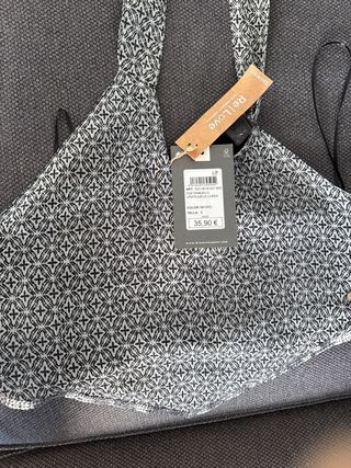 Top juvenil lentejuela lurex