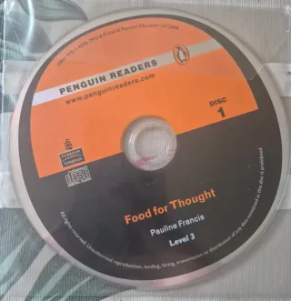 Libro per lettori di Penguin + CD Food for Thought