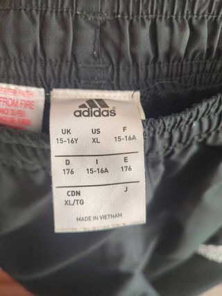 Pantalón Chándal Real Madrid Adidas Talla M