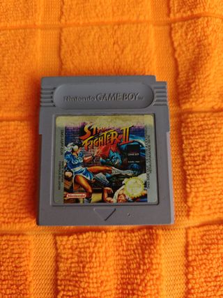 Street Fighter II Game Boy Cartucho
