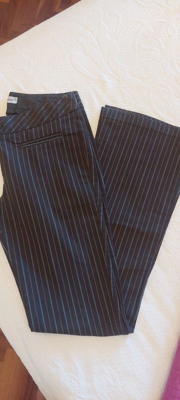 Pantalón campana rayas talla 34