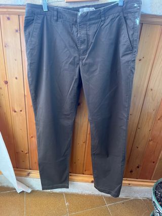 Pantalón chino verde