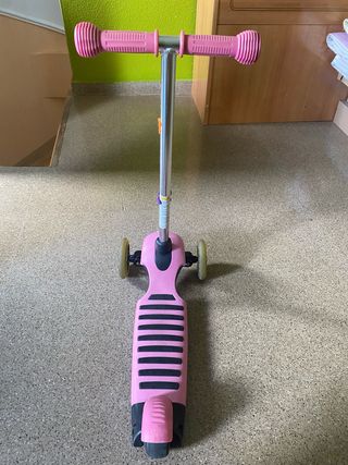 Patinete 3 Ruedas Rosa