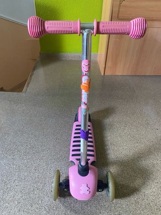 Patinete 3 Ruedas Rosa
