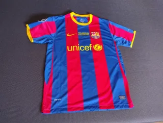 NUEVA CAMISETA MESSI BARCELONA CHAMPIONS UNICEF