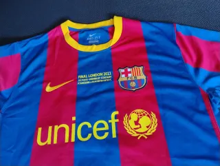 NUEVA CAMISETA MESSI BARCELONA CHAMPIONS UNICEF