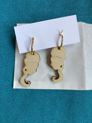Pendientes "Vinuesa" Sin Usar.