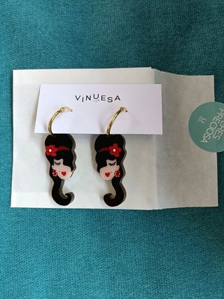 Pendientes "Vinuesa" Sin Usar.