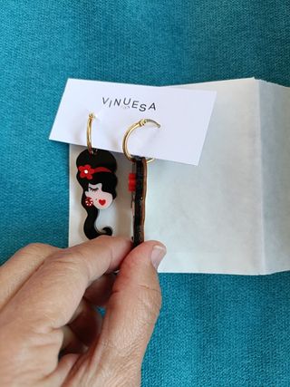 Pendientes "Vinuesa" Sin Usar.